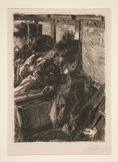 Omnibus by Anders Leonard Zorn