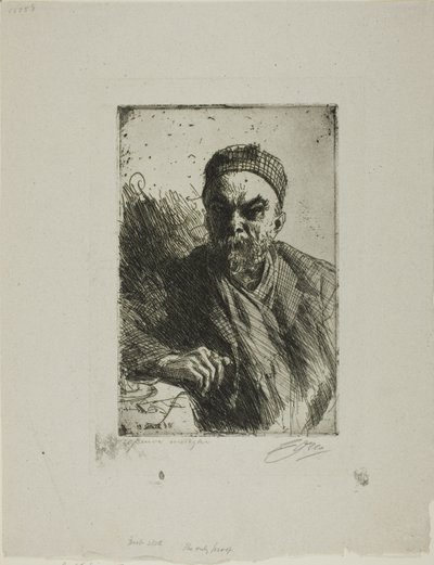 Paul Verlaine II by Anders Leonard Zorn