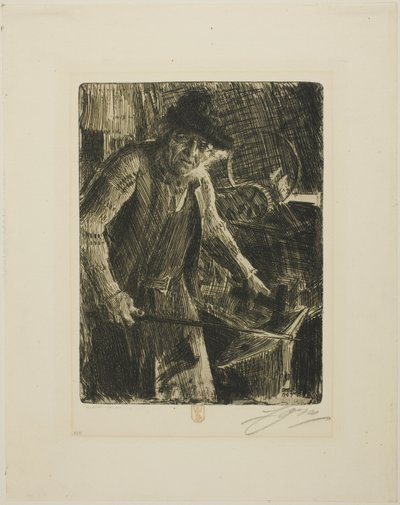 The Master-Smith by Anders Leonard Zorn