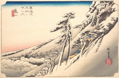 Clear Weather after Snow by Ando Hiroshige