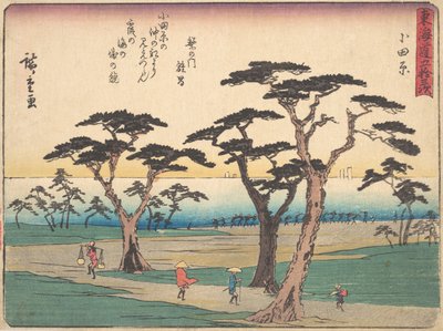 Odawara by Ando Hiroshige