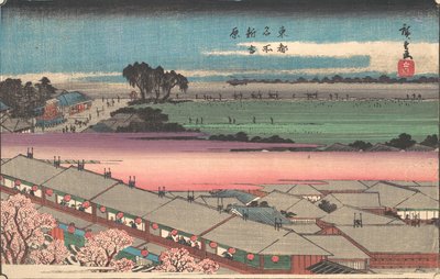 Shin Yoshiwara by Ando Hiroshige