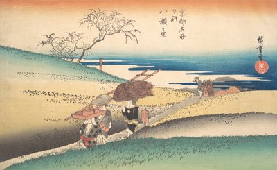 Village of Yase, ca. 1832 by Ando Hiroshige