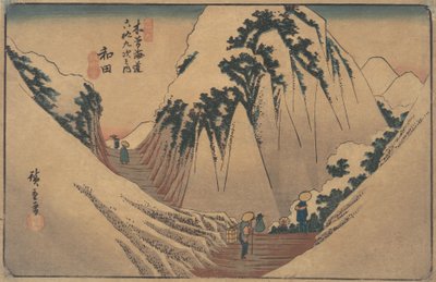 Wada Station by Ando Hiroshige