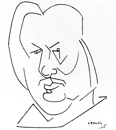 Honore de Balzac by André Blandin