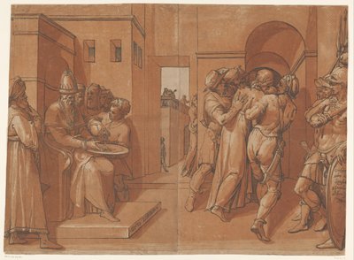 Pilate Washing His Hands by Andrea Andreani