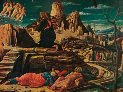 The Agony in the Garden by Andrea Mantegna