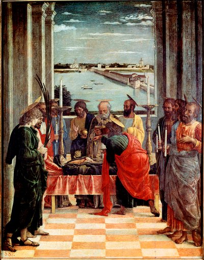 The Death of the Virgin by Andrea Mantegna