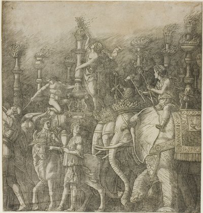 The Triumph of Julius Caesar by Andrea Mantegna