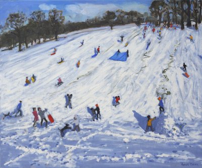 Large Snowman, Chatsworth, 2012 by Andrew Macara