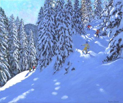 Ski Francais, Morzine by Andrew Macara