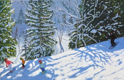 Skiing Courchevel to La Tania by Andrew Macara