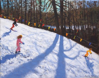 Three Valleys skiing by Andrew Macara