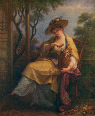 Self-Portrait of Angelica Kauffmann by Angelica Kauffmann