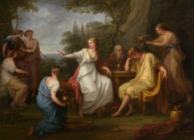 The Sorrow of Telemachus, 1783 by Angelica Kauffmann
