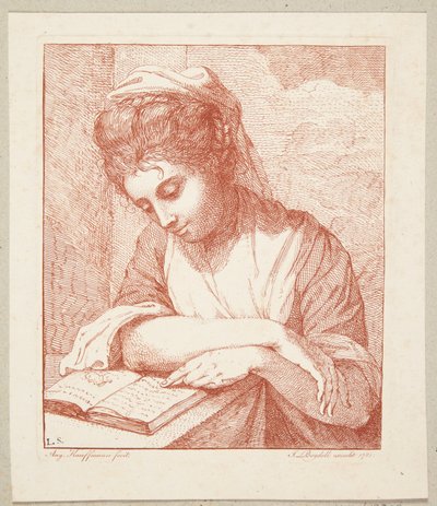 The Reading Girl by Angelica Kauffmann