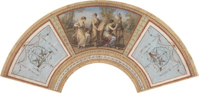 Design for a Fan by Angelica Kauffmann