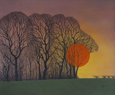 Setting Sun, 2013 by Anna Phillips