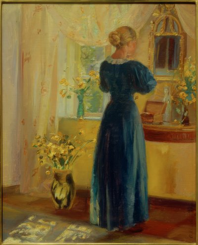 Interior by Anna Ancher