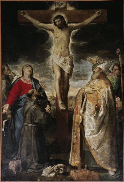 Crucifixion and Saints by Annibale Carracci