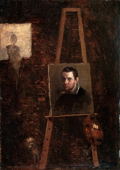 Self-portrait by Annibale Carracci