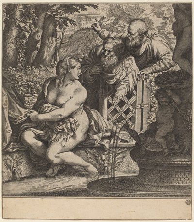 Susanna and the Elders by Annibale Carracci