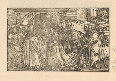 Marriage Ceremony at a Bridal Portal by Anonymous