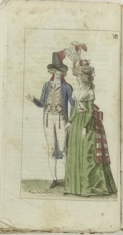 Cabinet of Fashion and Taste 1791, Bl. 227 by Anonymous
