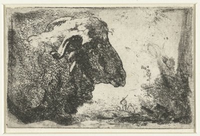 Head of a Ram by Anonymous