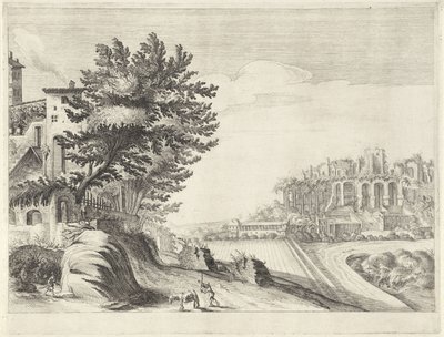 Landscape with a Ruin by Anonymous