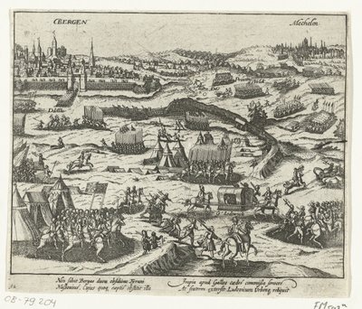 Louis of Nassau Leaves Bergen, 1572 by Anonymous