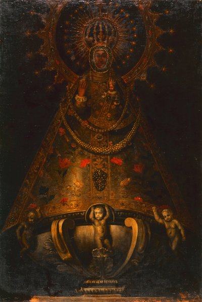 Madonna with Fruits by Anonymous