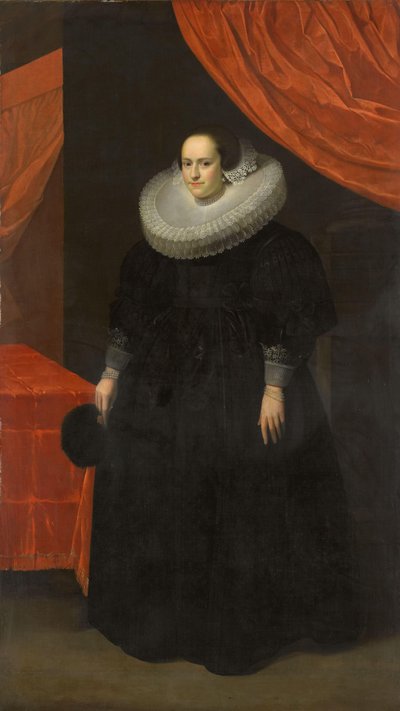 Portrait of Suzanna Moor (1608-57) by Anonymous