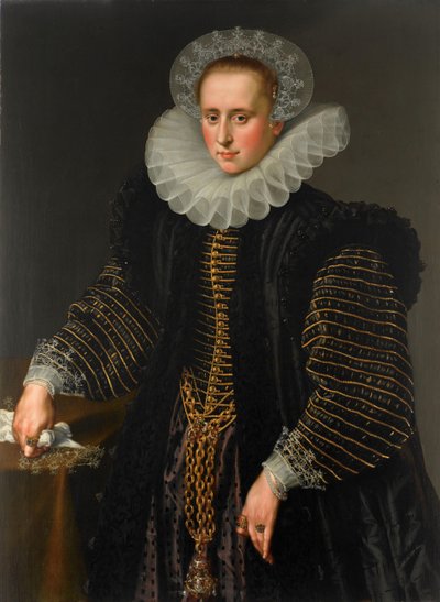 Portrait of a Woman, probably Maria Schuurman by Anonymous