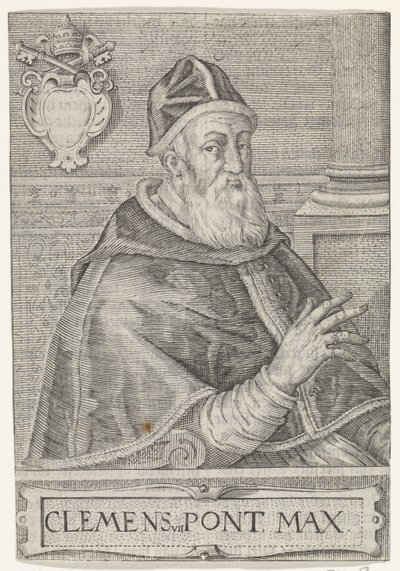 Portrait of Pope Clement VII by Anonymous