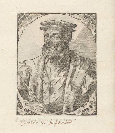 Portrait of Charles V of Habsburg by Anonymous