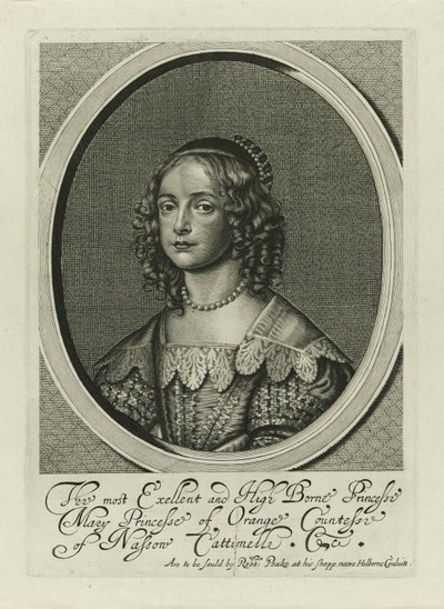 Portrait of Maria Henrietta Stuart by Anonymous