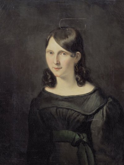 Portrait of a Girl, Presumably Miss Sligting by Anonymous