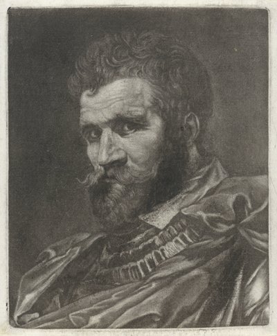 Portrait of an Unknown Man in Armor by Anonymous