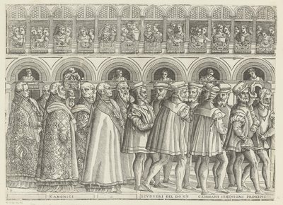 Procession of the Doge of Venice (fifth part) by Anonymous