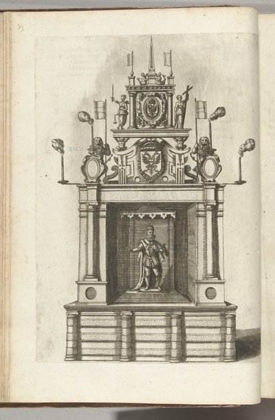 Scene with Emperor Ferdinand I, 1594 by Anonymous