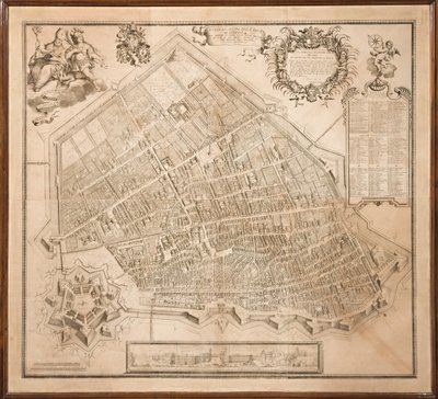 Map of the city of Ferrara by Anonymous Anonymous