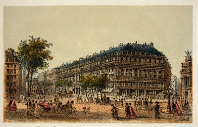 Paris 1874: Boulevard des Capucines - Private collection by Anonymous Anonymous