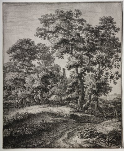 A Mother and Three Children at Rest by Anthonie Waterloo