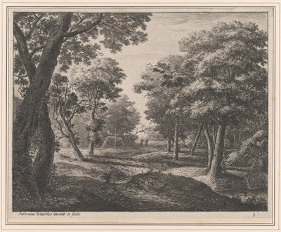 A Path Through the Woods by Anthonie Waterloo