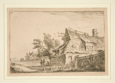 The Village with the Mill by Anthonie Waterloo