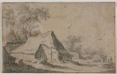 The Little Hamlet by Anthonie Waterloo
