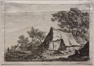The Small Hamlet by Anthonie Waterloo