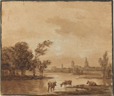 Landscape by Anthonie van Borssom