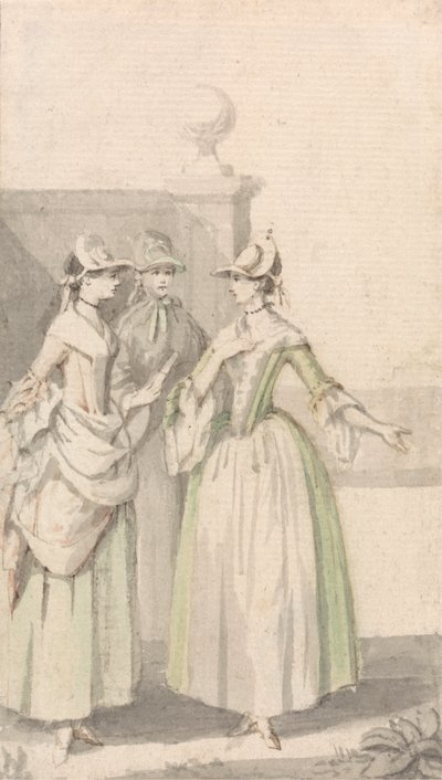 Group of Three Ladies by Anthony Highmore